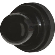 Botte de disjoncteur à bouton-poussoir de réinitialisation Noir