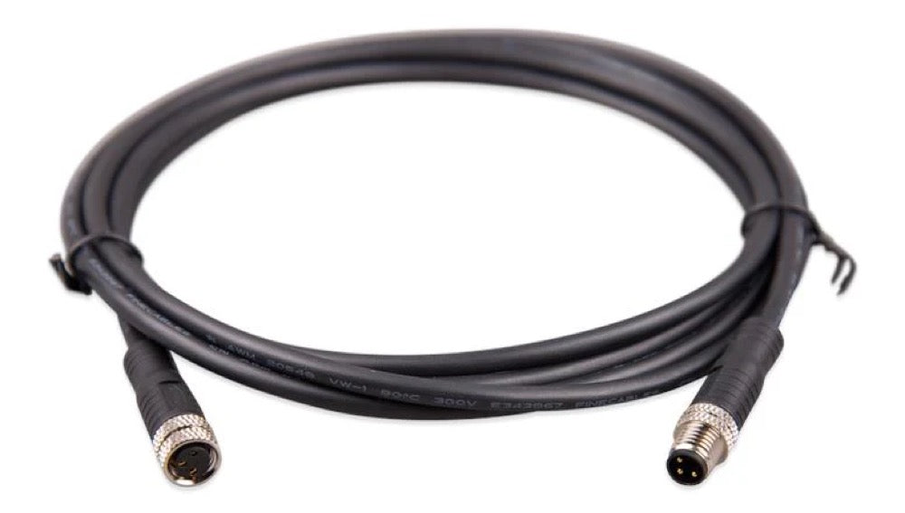 Câble 5m connecteur circulaire M8 mâle / femelle 3 pôles