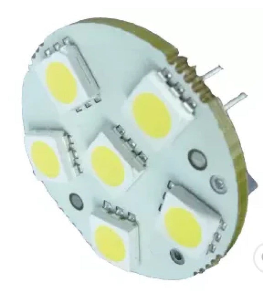 Ampoule led intérieure G4 verticale 120° blanc chaud 3100K
