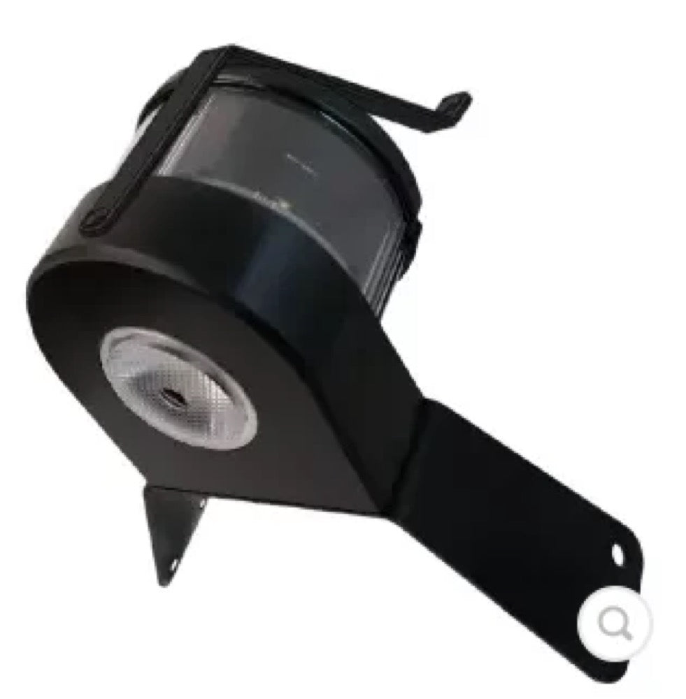 Feu combiné Hune 3MN + Projecteur de pont à led 30W -25° - Aluminium anodisé noir