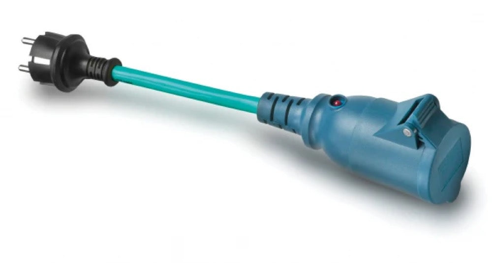 Adaptateur de prise CEE-7/7 à CEE avec indicateur de puissance