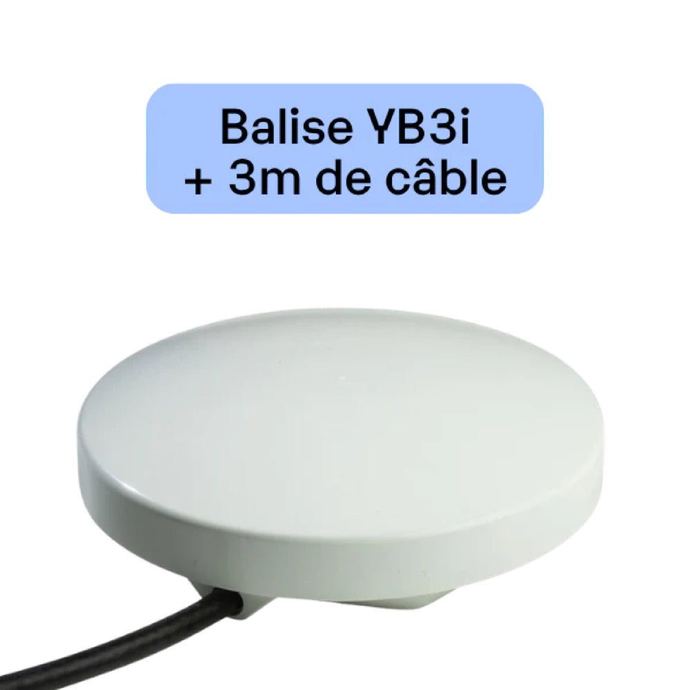 Balise YB Tracking YB3i fixe - câble 3 mètres