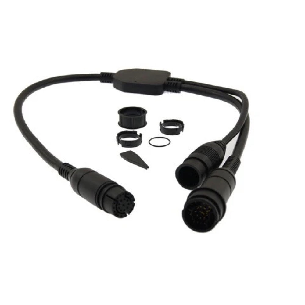 Câble d'adaptation (25 & 8 broches Câble Y vers 25 broches) sonde Realvision & sonde CP370 sur AXIOM RV