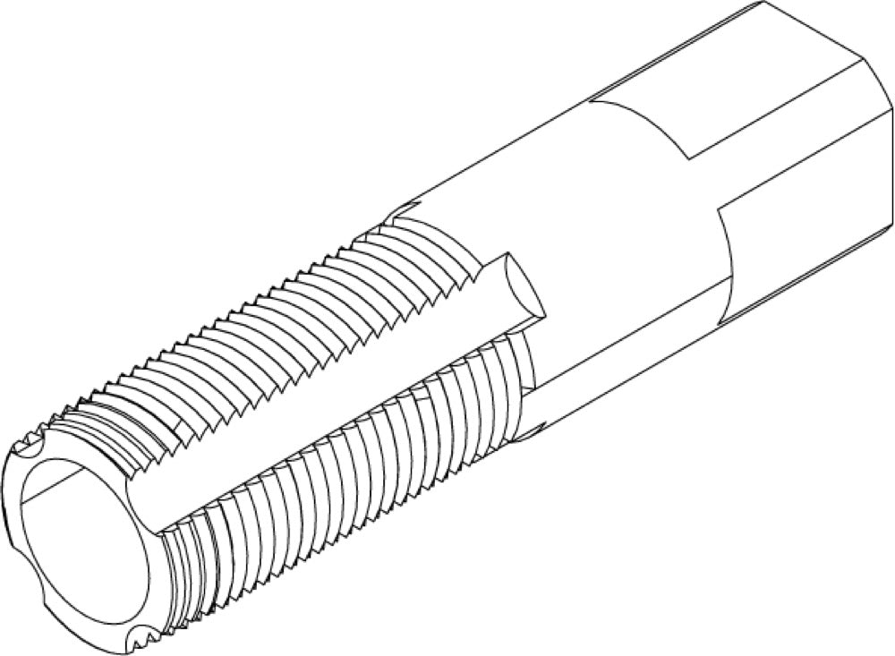 Taraud creux M32