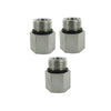 Kit d'adaptateurs de raccordement pilote automatique. 3 adaptateurs ORB-5 vers ¼" NPT
