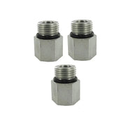 Kit d'adaptateurs de raccordement pilote automatique. 3 adaptateurs ORB-5 vers ¼" NPT