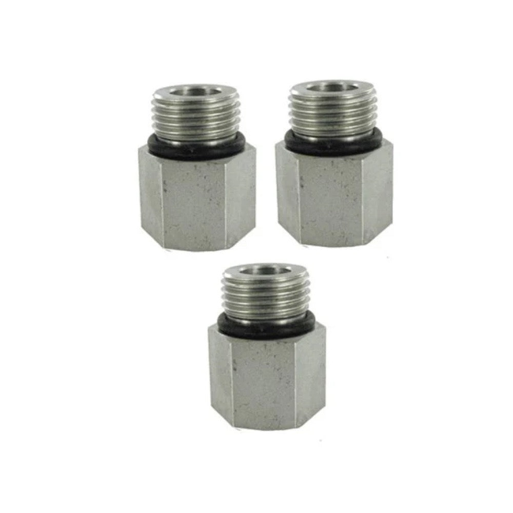 Kit d'adaptateurs de raccordement pilote automatique. 3 adaptateurs ORB-5 vers ¼" NPT