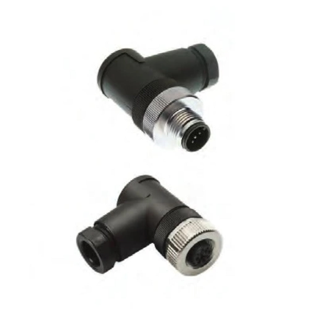 Câbles et connecteurs NMEA2000 - Connecteur micro/moyen à fixer sur le terrain (femelle 90°)