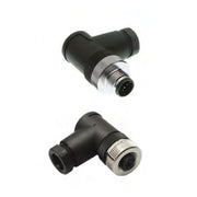 Câbles et connecteurs NMEA2000 - Connecteur micro/moyen à fixer sur le terrain (femelle 90°)