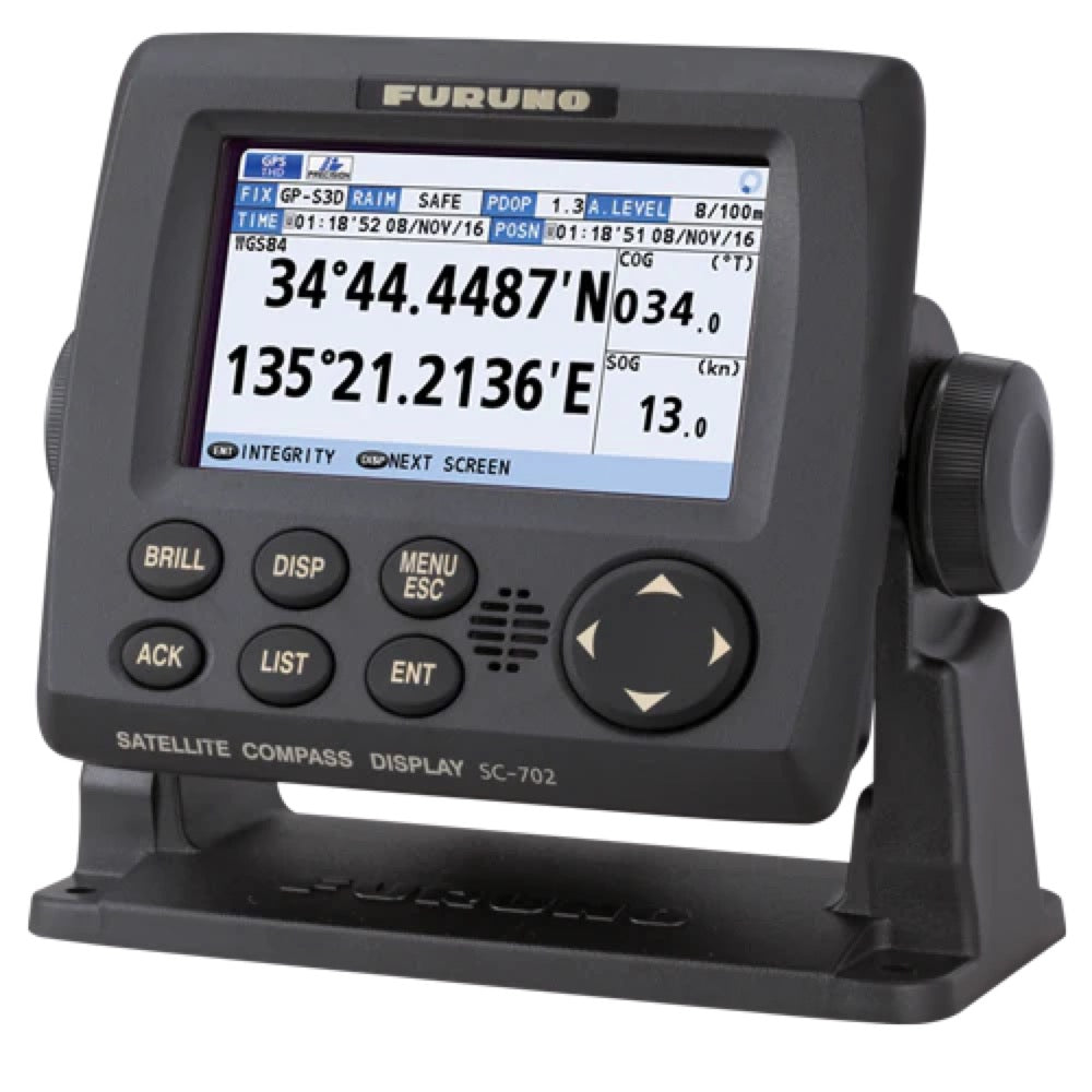 SC70 — Compas Satellitaire fournissant de nombreuses données incluant position GPS, SOG (vitesse
