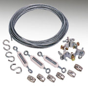 Kit d’installation pour antennes KUM8XX et KUM9XX : Fil d’installation HF 8m, Isolateur 10