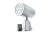 Projecteur LED sans fil inox IP67 avec commande déportée