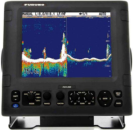 FCV295 — Sondeur graphique numérique LCD 10,4" couleur 450 cd/m² - Résolution 640x480 pixels - Puis