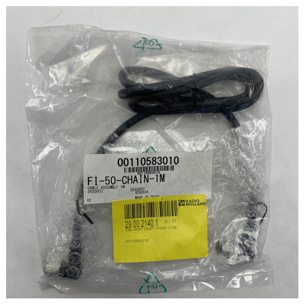 FI-50-CHAIN-1M Cordon NMEA2000 Micro5C coudée 5 plots M/F - 1m