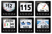 FI70 — Indicateur multifonction couleur 4,1" - 320×240 (QVGA) - 700 cd/m² - IPX6 - NMEA2000 - 6m
