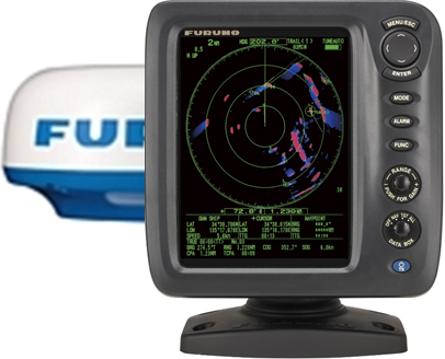 MODEL 1815 — RADAR 8''4 + Radôme 49cm/4kW/36MN/15m câble - alimentation 12-24Vcc