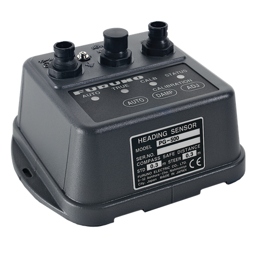 PG500 — Compas Minigyro 2 axes 12-24Vcc • Nord vrai • Sortie AD10 & 2 sorties NMEA0183
