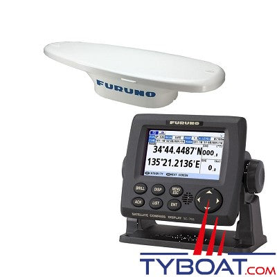 SC70 — Compas Satellitaire fournissant de nombreuses données incluant position GPS, SOG (vitesse