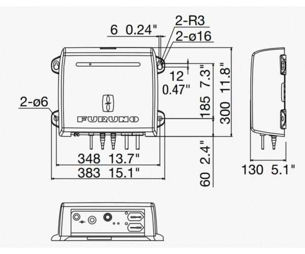 TZT2BB — Calculateur Black Box, lecteur de carte, sondeur REZBOOST (puissance 600W/1kW) et Wifi int