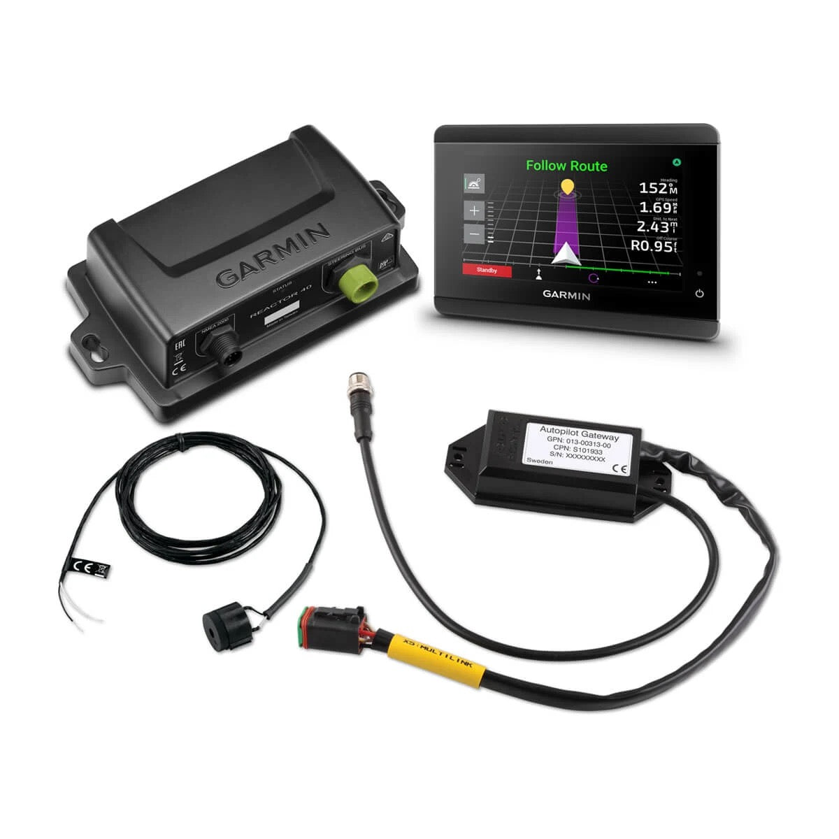 Coffret Reactor™ 40 pour Volvo-Penta® avec instrument GHC™ 50 - visuel officiel Garmin 2