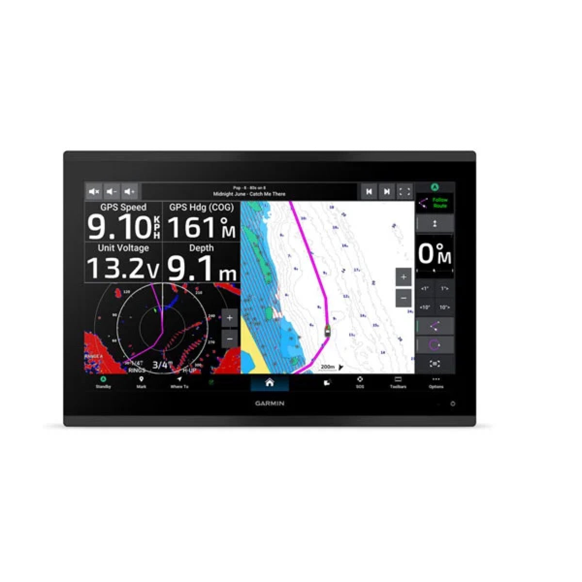 GPSMAP® 9017 - écran traceur 17" haut de gamme - visuel officiel Garmin 2
