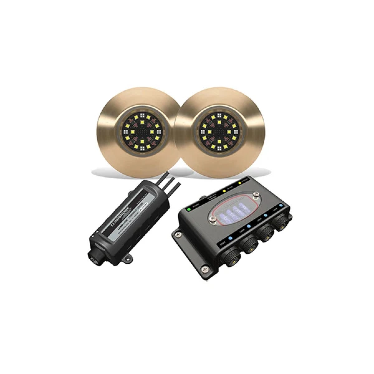 Kit EOS TIX404, 2 projecteurs, concentrateur et centre de commande LUX - visuel officiel Garmin 2