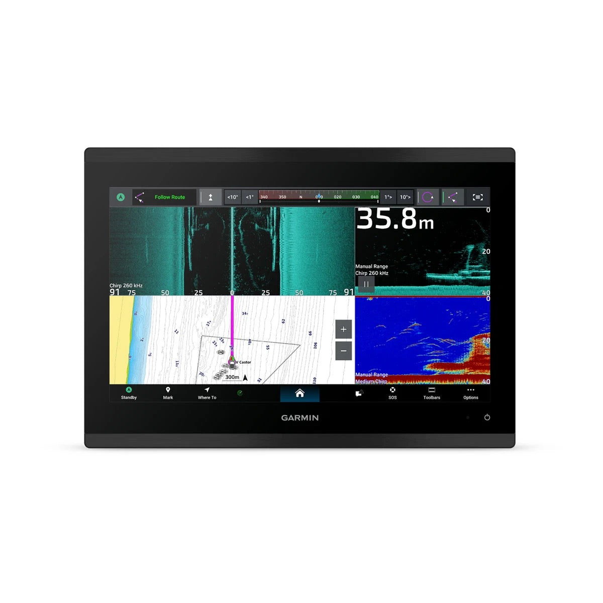 GPSMAP® 9013xsv - combiné GPS-sondeur 13" haut de gamme - visuel officiel Garmin 3