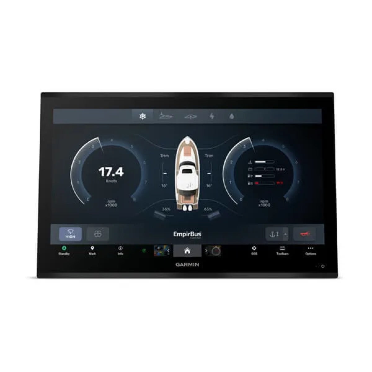 GPSMAP® 9027 - écran traceur 27" haut de gamme - visuel officiel Garmin 4
