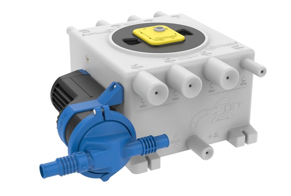 Réservoir d'eaux grises 8 l avec 1 contacteur Whale – référence GT0810B