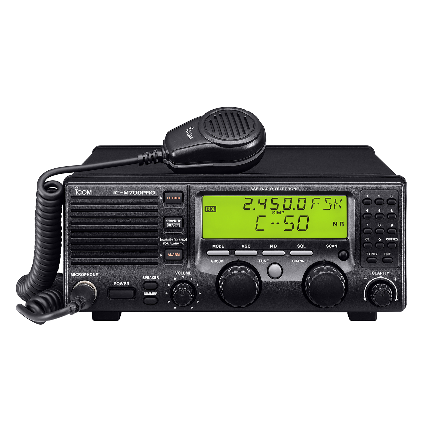 BLU marine IC-M700PRO - visuel officiel ICOM