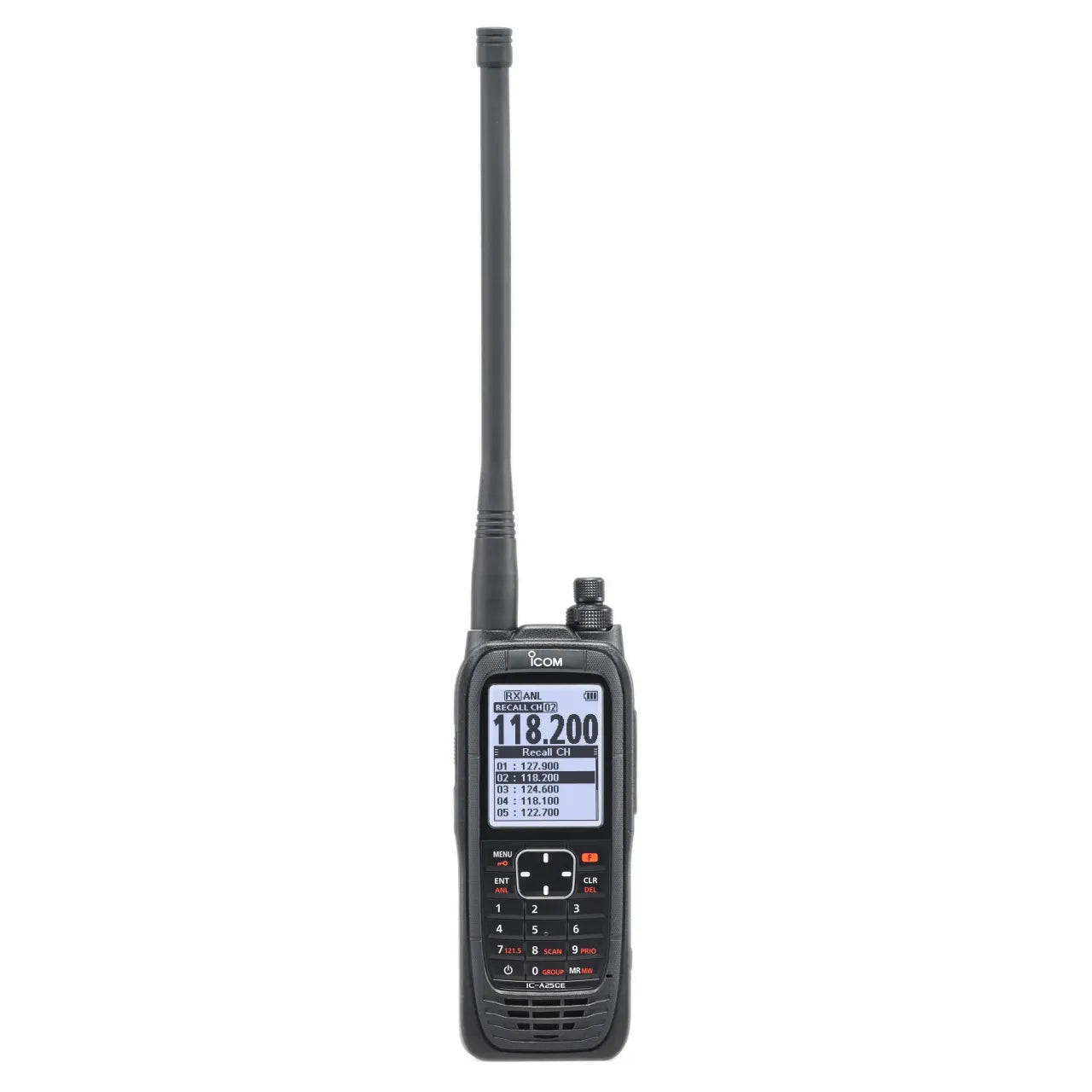 Portatif aviation IC-A25CEFRIIM - visuel officiel ICOM