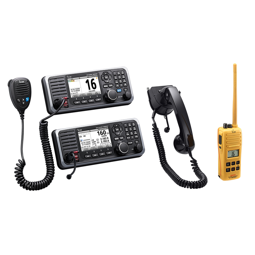 Pack VHF fixe GMDSS GM600 24V - visuel officiel ICOM