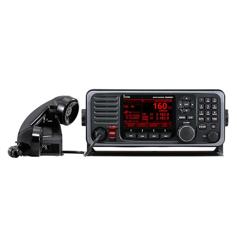 Pack BLU marine GMDSS GM800 - visuel officiel ICOM