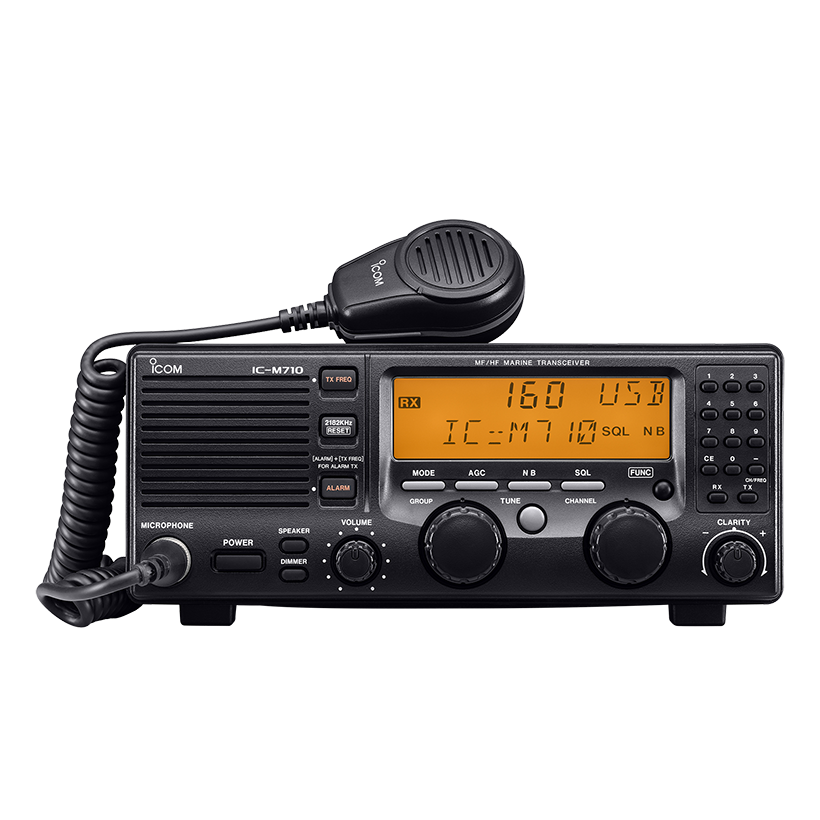 BLU marine IC-M710 - visuel officiel ICOM