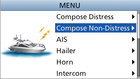VHF marine fixe IC-M605EURO - visuel officiel ICOM
