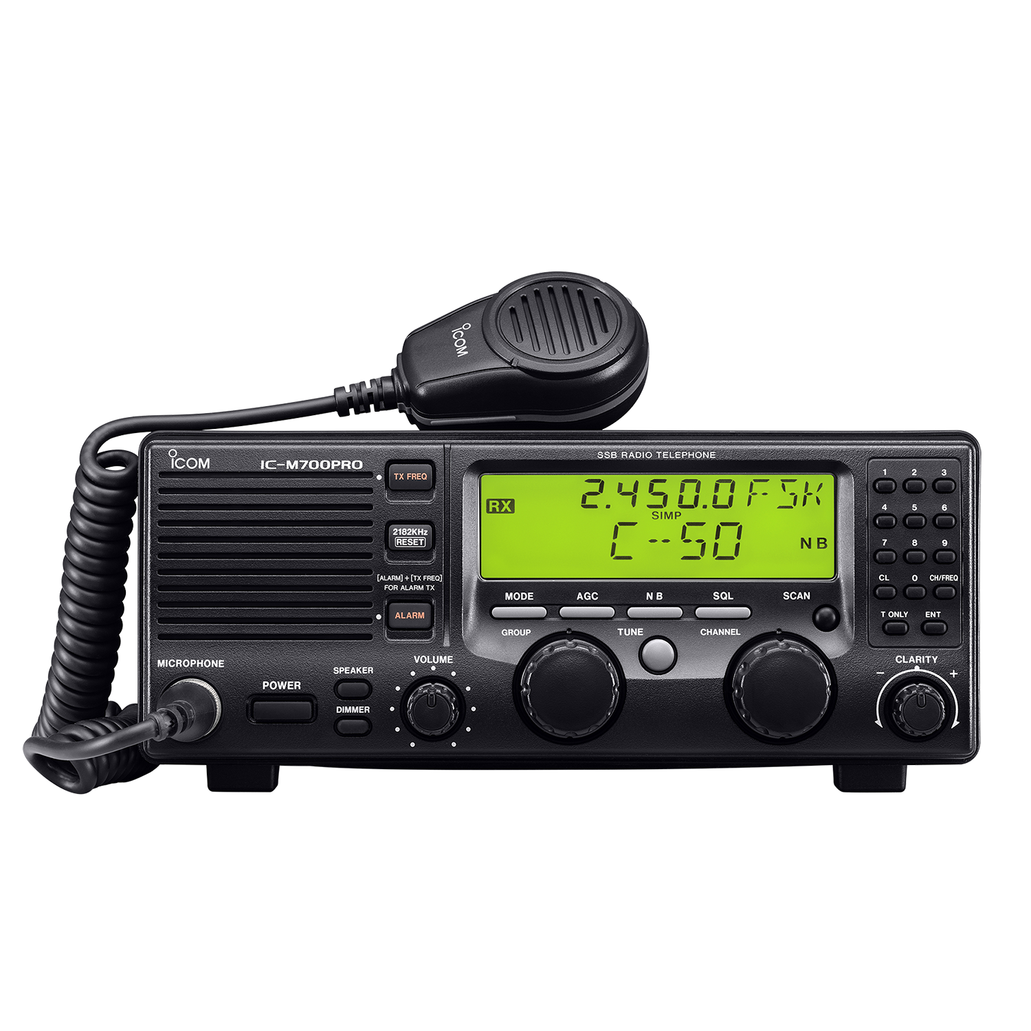 BLU marine IC-M700PRO - visuel officiel ICOM