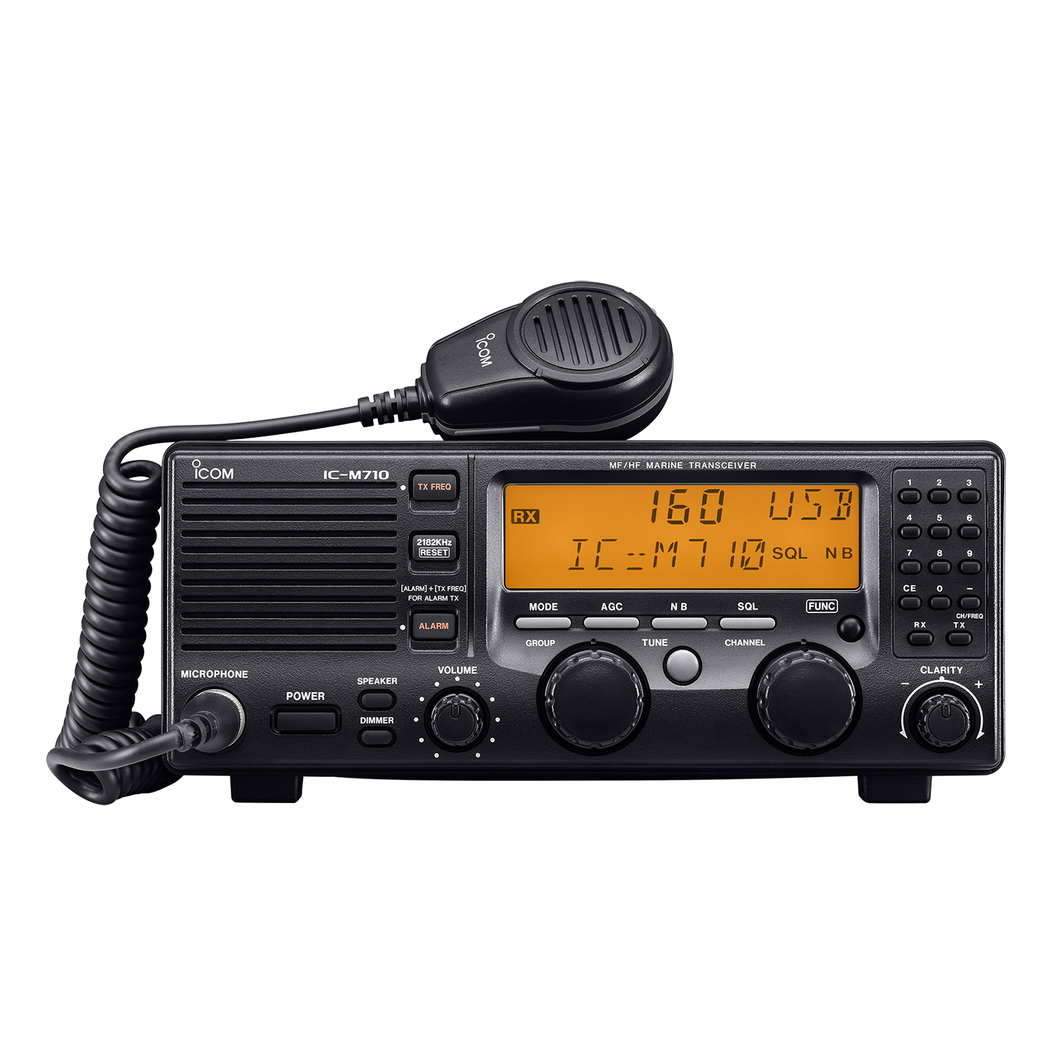 Pack BLU marine IC-M710 - visuel officiel ICOM
