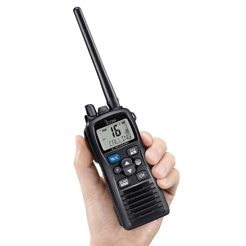 VHF portable IC-M73EURO - visuel officiel ICOM
