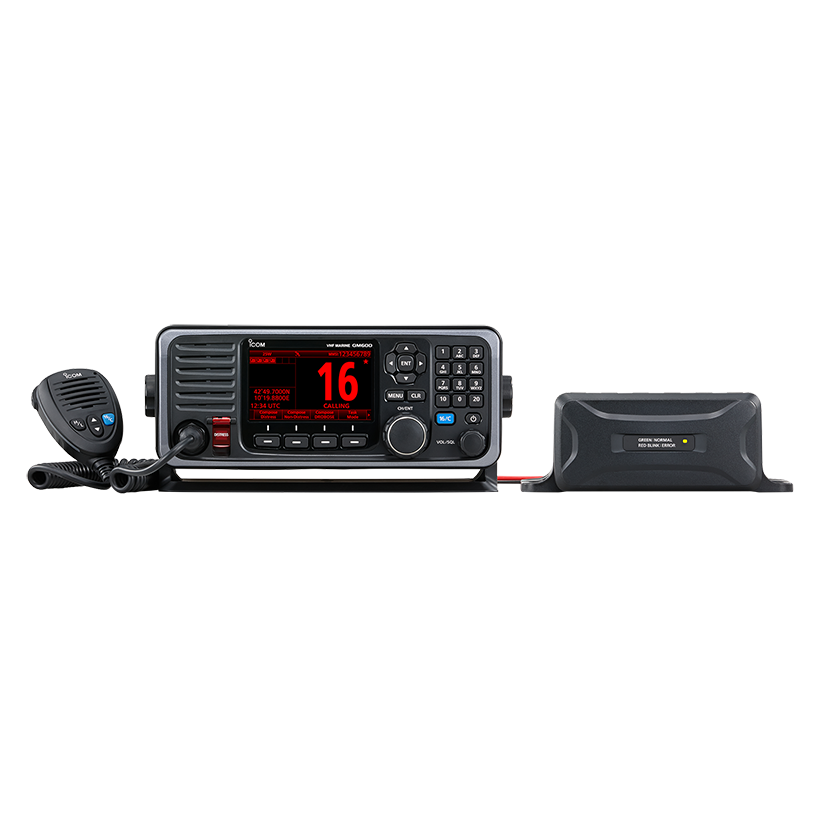 Pack VHF fixe GMDSS GM600 24V - visuel officiel ICOM