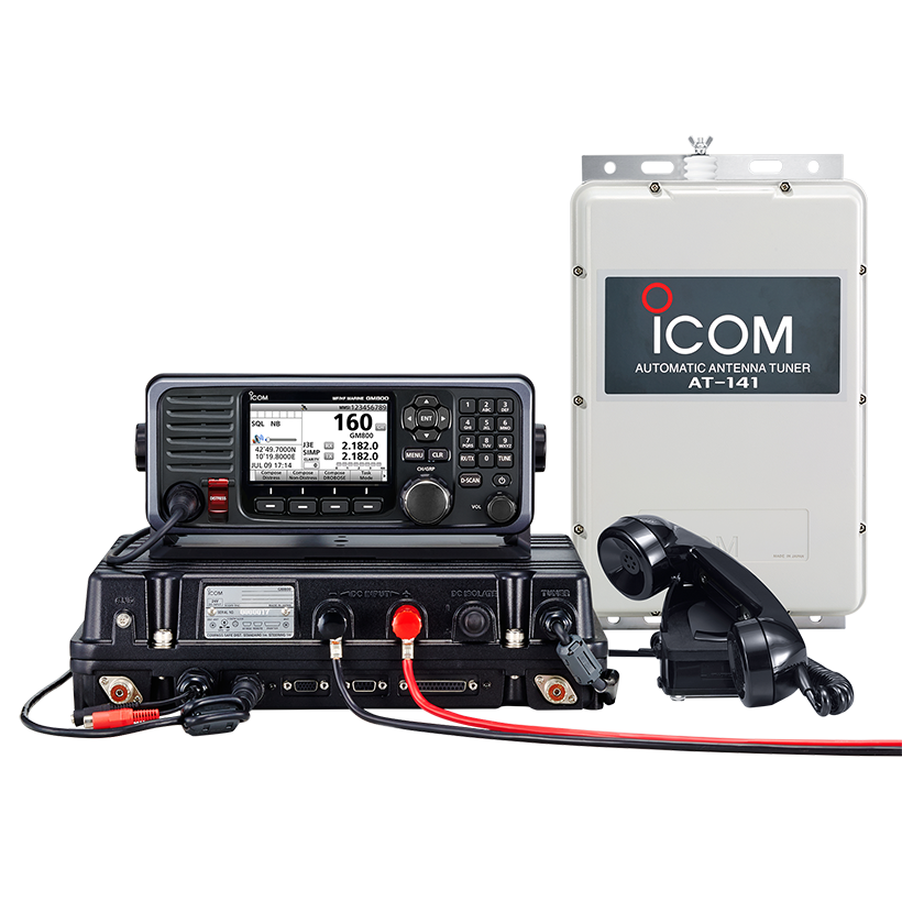BLU marine GMDSS GM800 - visuel officiel ICOM