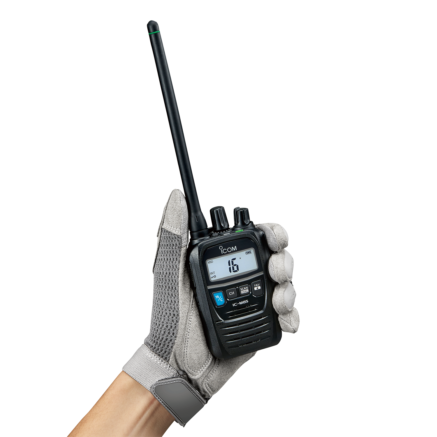 VHF portable IC-M85E - visuel officiel ICOM