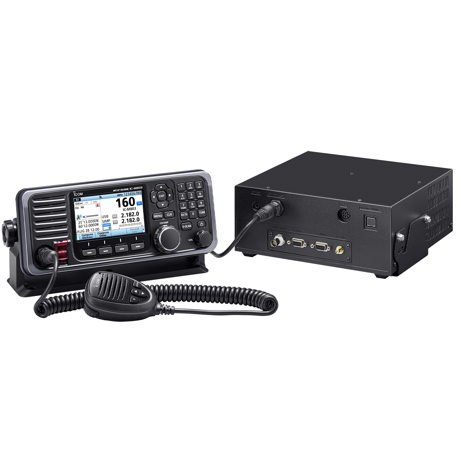 Pack BLU marine IC-M803 - visuel officiel ICOM
