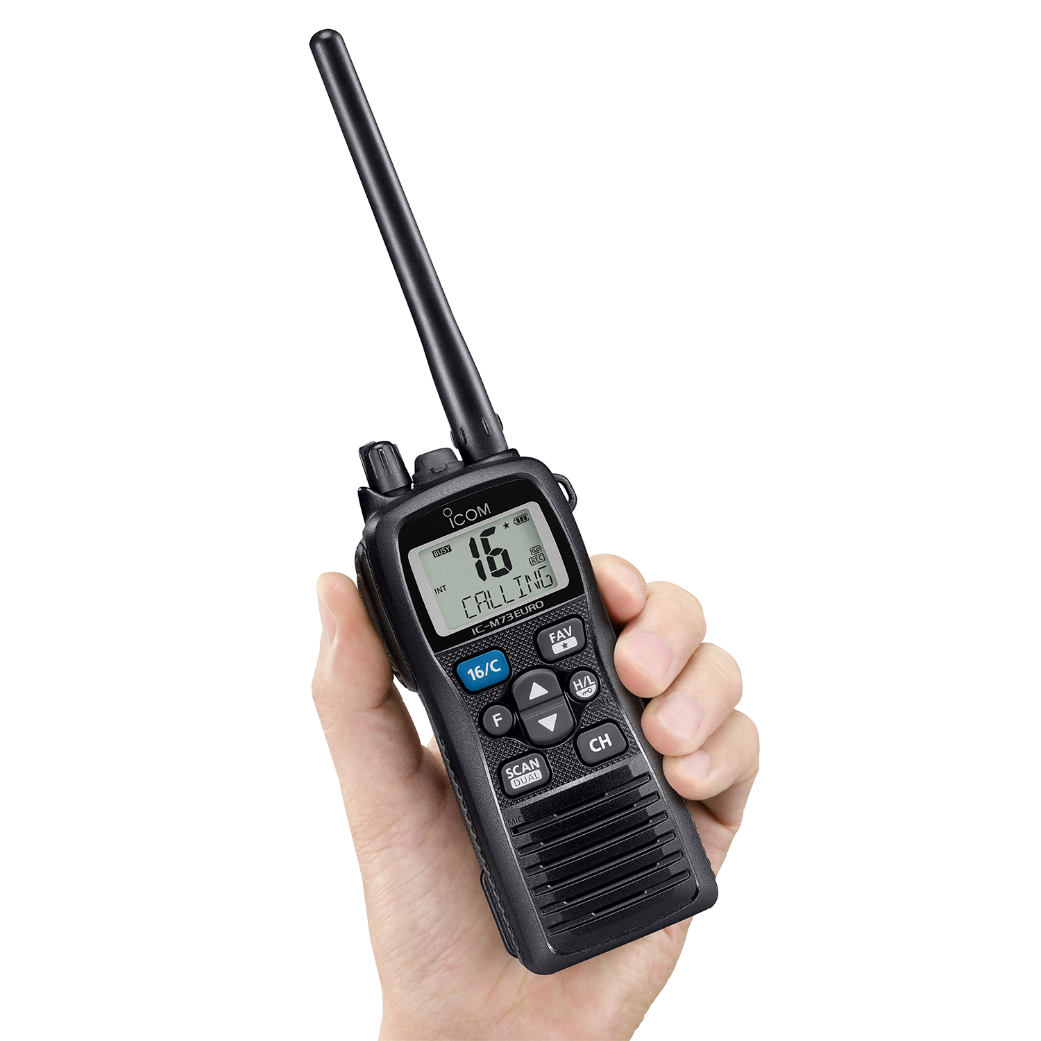 VHF portable IC-M73EURO - visuel officiel ICOM