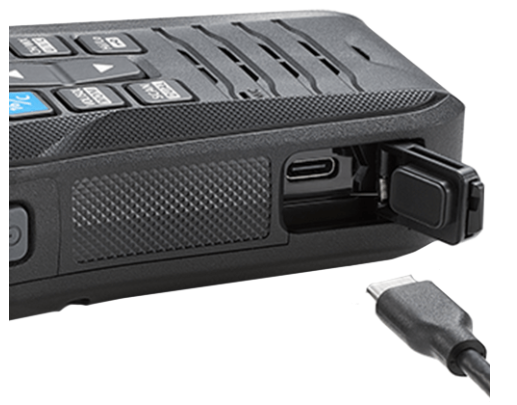 VHF IC-M25EURO EVO Bleue/Noire