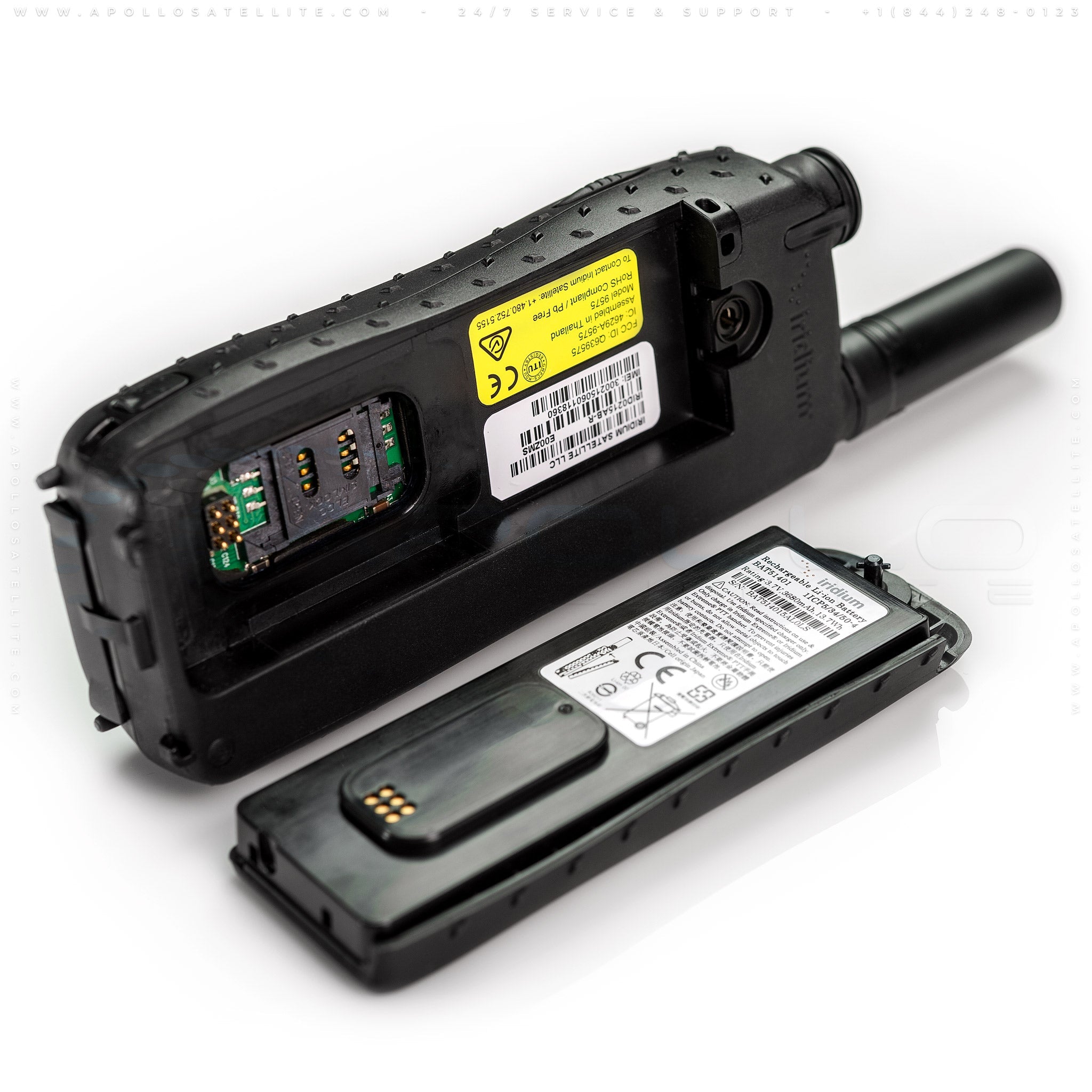 Iridium Extreme 9575 High-Capacity Battery BAT61601 - Apollo Satellite