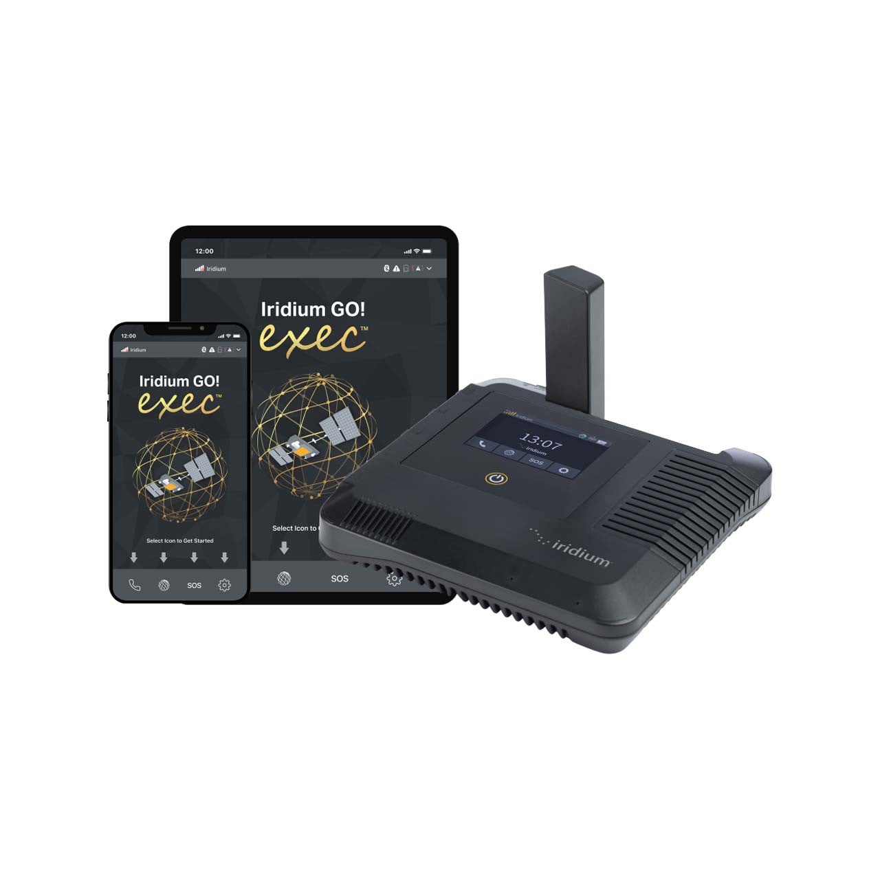 Iridium GO! exec Portable Satellite and WiFi Calling Device