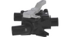 Vanne Y eaux grises/noires Jabsco 45490-1000
