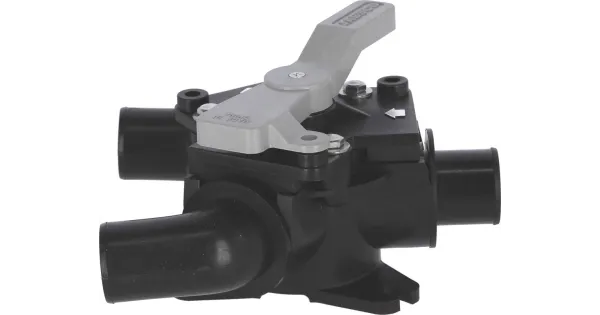 Vanne Y eaux grises/noires Jabsco 45490-1000