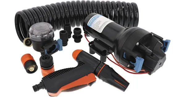 HotShot HD6 12 V avec flexible Jabsco P601J-219N-4A