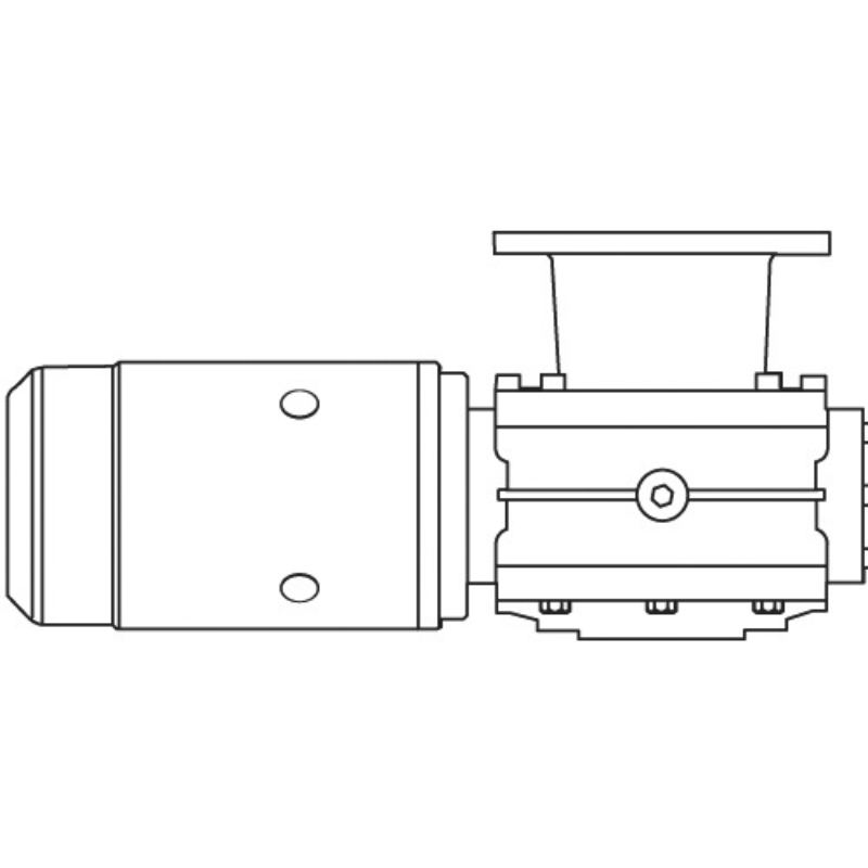 Motoréducteur Lewmar VX2 12 V 700 W avec relais – vue produit